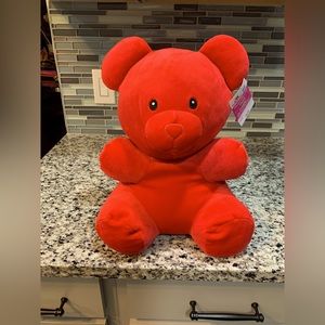 RED GUMMY BEAR Valentine's Day 15" Way To Celebrate Plush